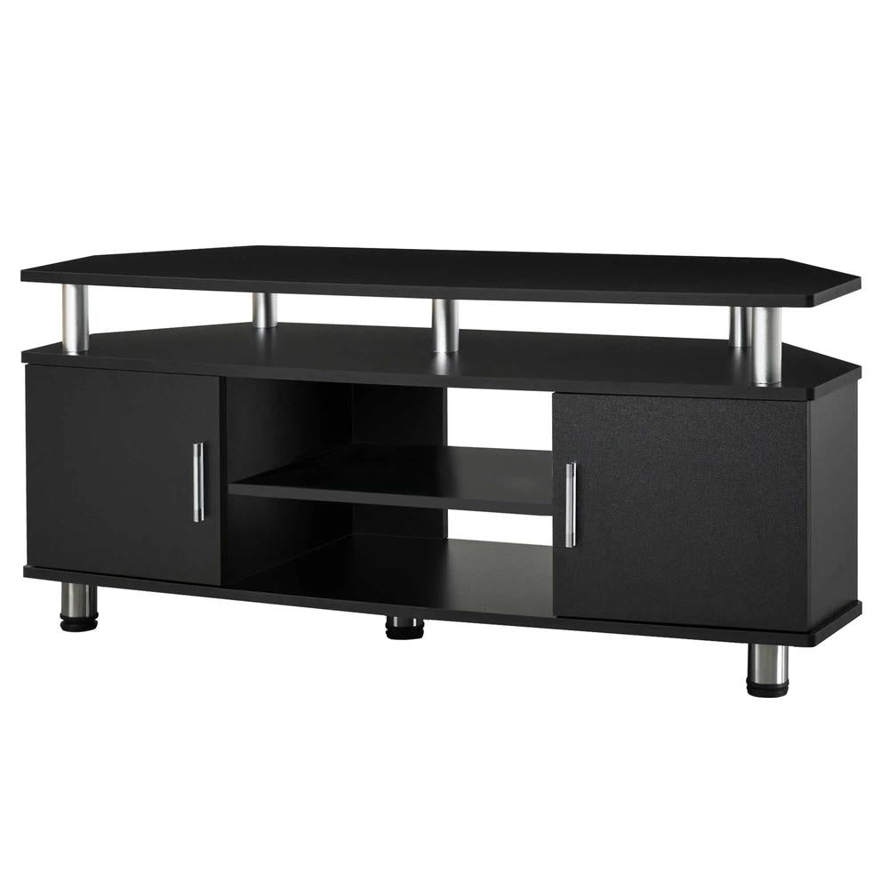 HOMCOM TV Unit Cabinet for TVs up to 55 Inches with Storage Shelves and Cupboard, Entertainment Centre for Living Room Additional View 22