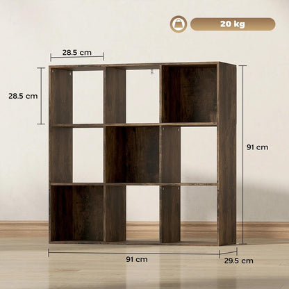 HOMCOM Nine-Cube Storage Shelf Additional View 36