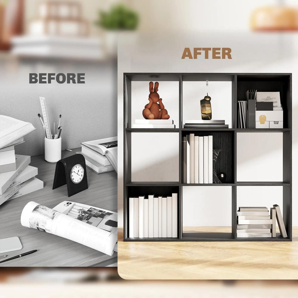 HOMCOM Nine-Cube Storage Shelf Additional View 7