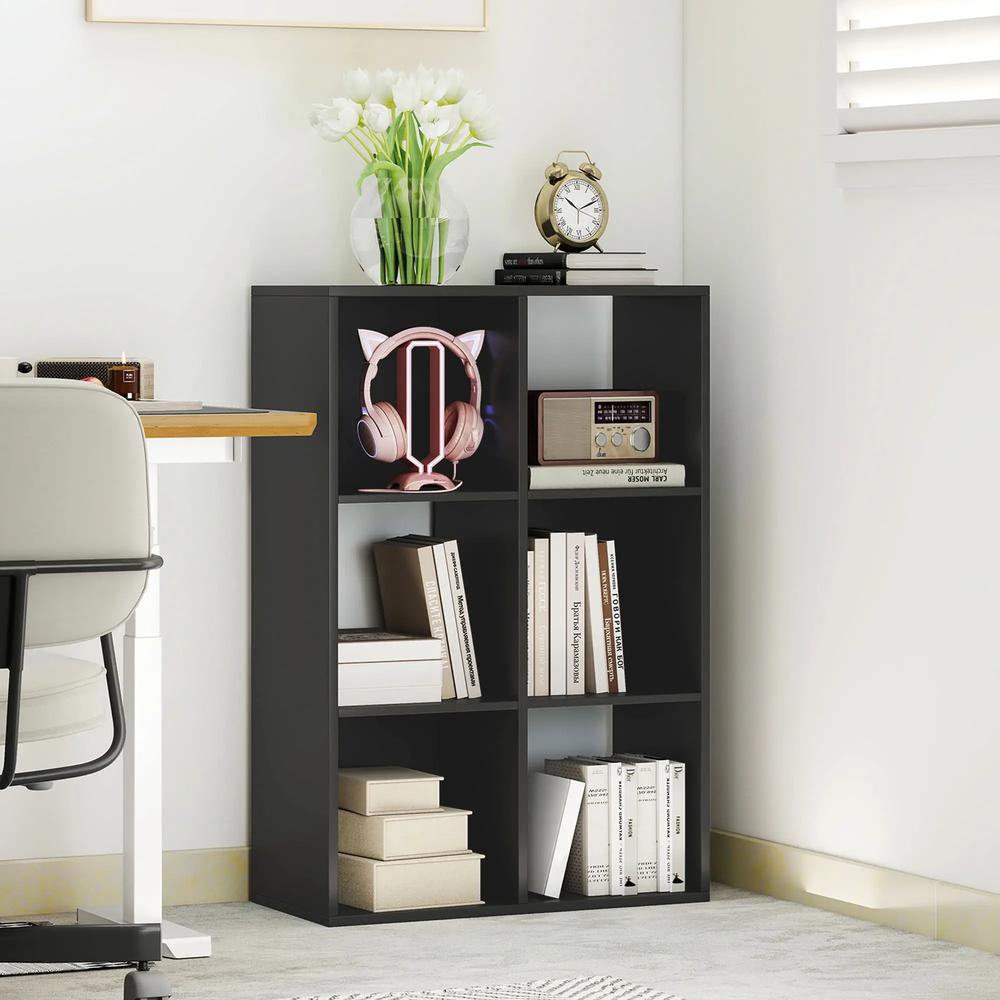 HOMCOM 6-Cube Bookshelf Additional View 2