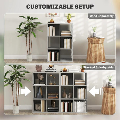 HOMCOM 6-Cube Bookshelf Additional View 28