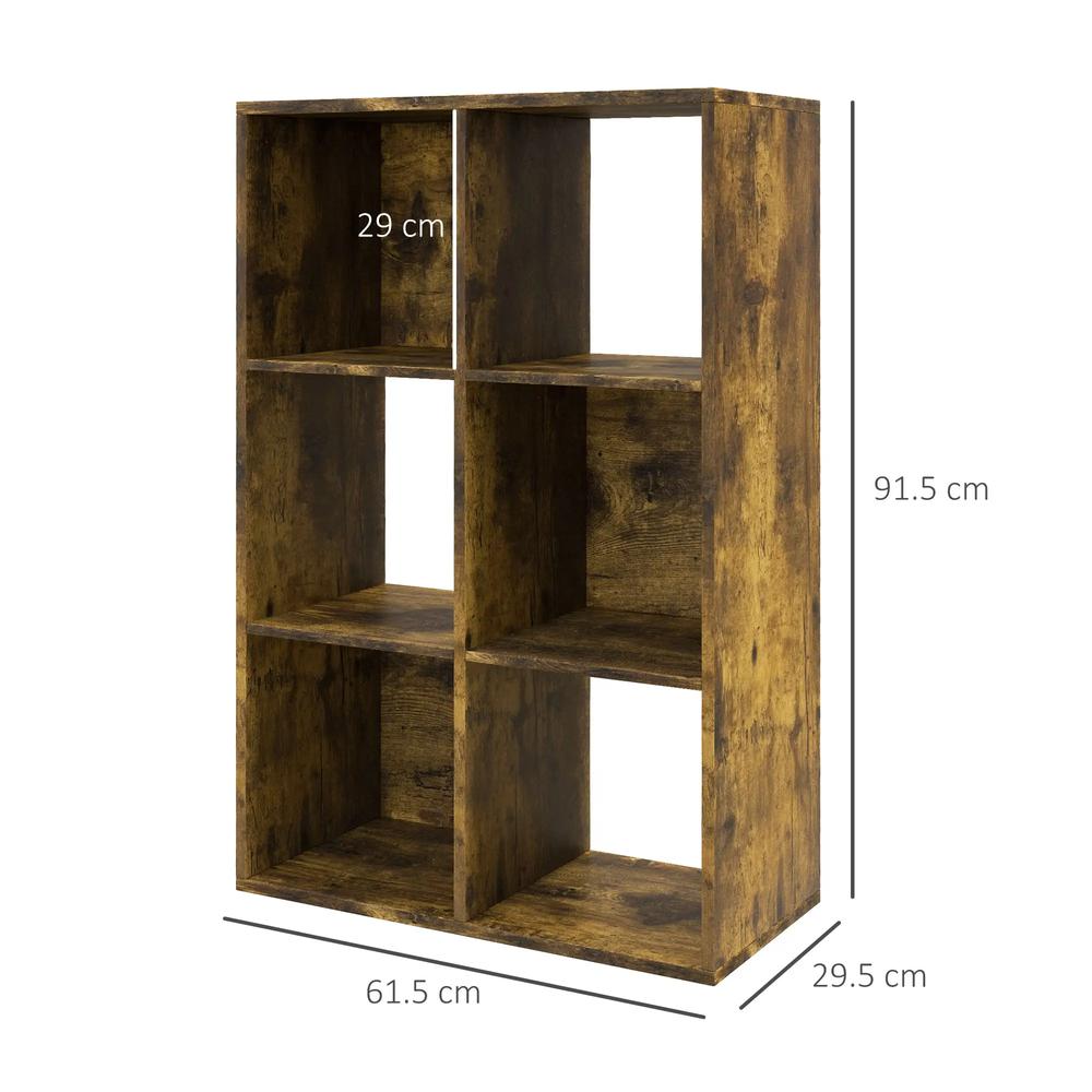 HOMCOM 6-Cube Bookshelf Additional View 38