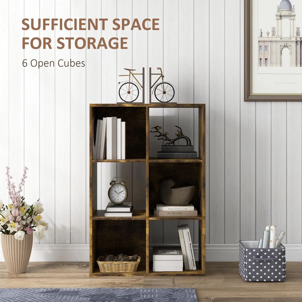 HOMCOM 6-Cube Bookshelf Additional View 39