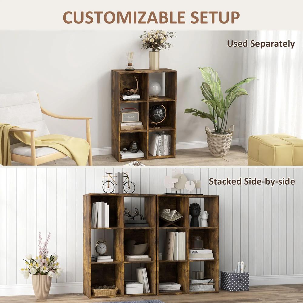 HOMCOM 6-Cube Bookshelf Additional View 40