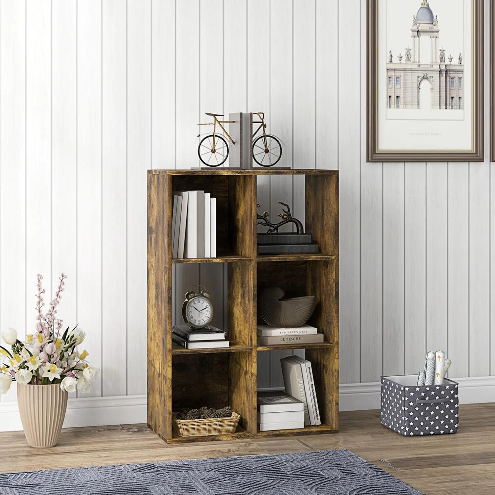 HOMCOM 6-Cube Bookshelf Additional View 42