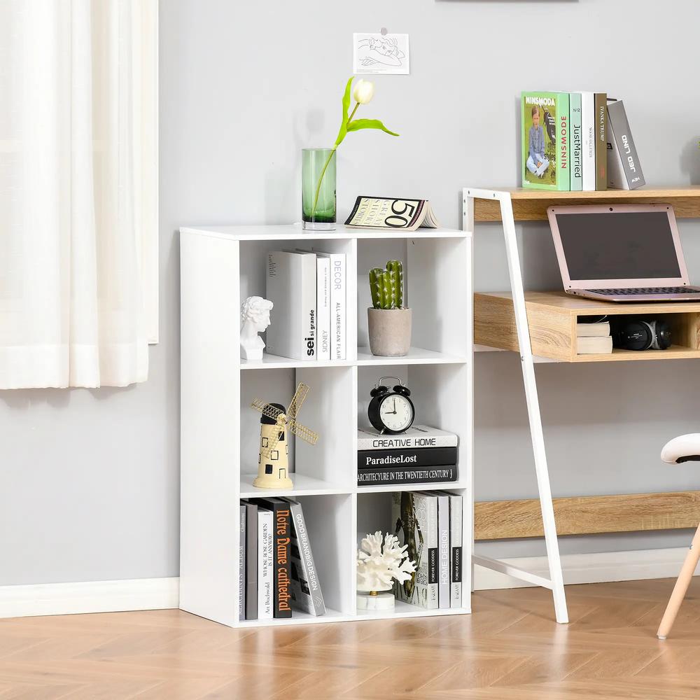 HOMCOM 6-Cube Bookshelf Additional View 48