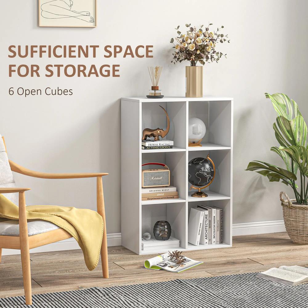 HOMCOM 6-Cube Bookshelf Additional View 50