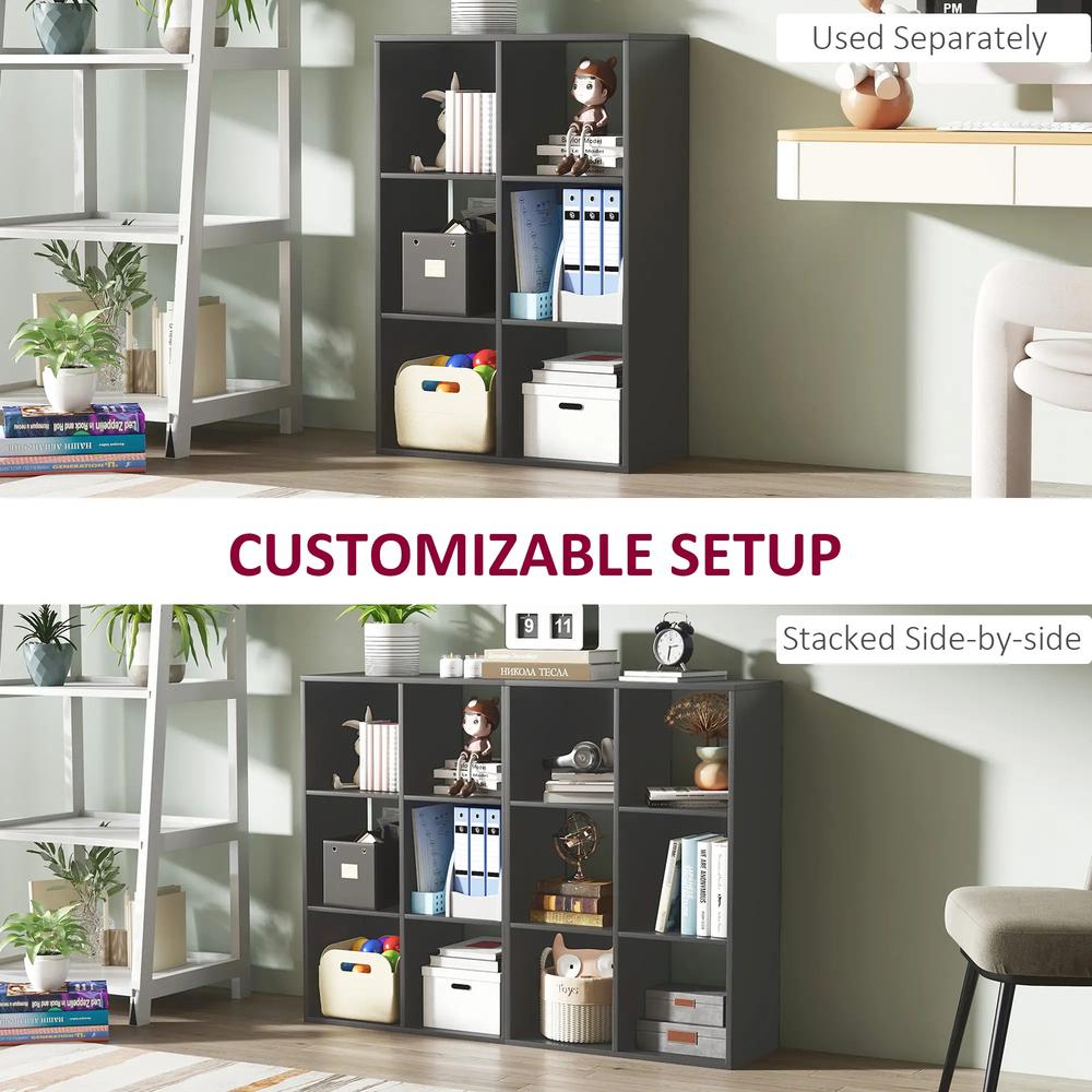 HOMCOM 6-Cube Bookshelf Additional View 5