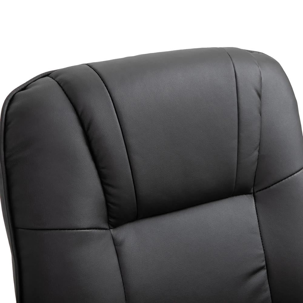 HOMCOM Reclining Swivel Chair, with Footrest 833-621V70 Additional View 8