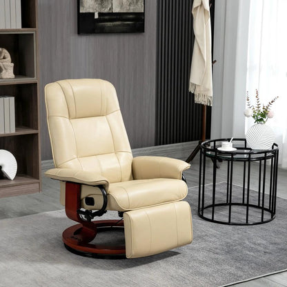 HOMCOM Reclining Swivel Chair, with Footrest 833-621V71 Additional View 12