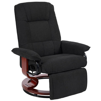 HOMCOM Reclining Swivel Chair, with Footrest 833-621V71 Additional View 23