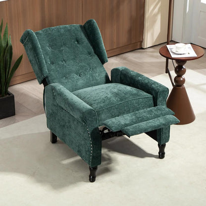 HOMCOM 150&deg; Reclining Vintage Armchair, with footrest Additional View 34