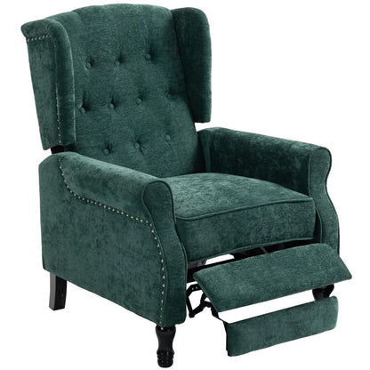 HOMCOM 150&deg; Reclining Vintage Armchair, with footrest Additional View 35