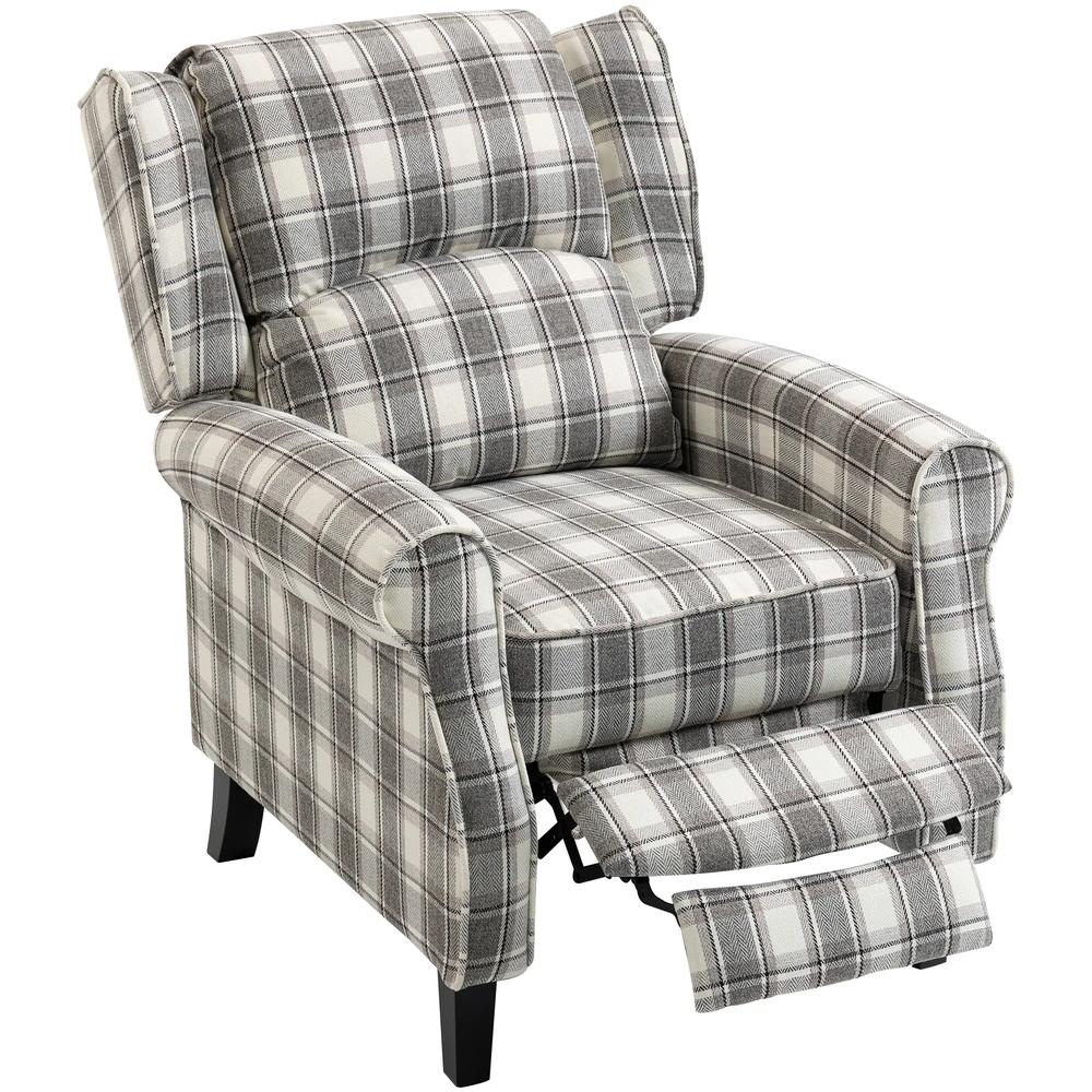 HOMCOM 160&deg; Reclining Armchair, with Footrest Additional View 12