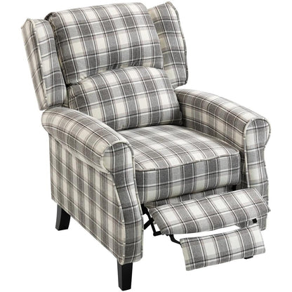 HOMCOM 160&deg; Reclining Armchair, with Footrest Additional View 12