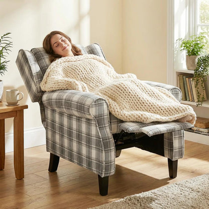 HOMCOM 160&deg; Reclining Armchair, with Footrest Additional View 13