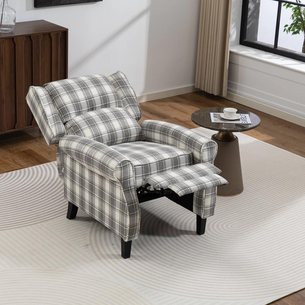 HOMCOM 160&deg; Reclining Armchair, with Footrest Additional View 20