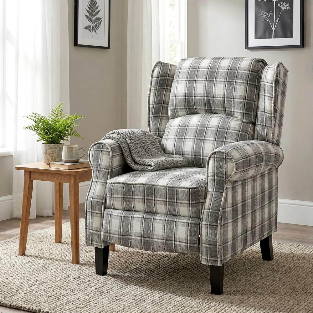HOMCOM 160&deg; Reclining Armchair, with Footrest Additional View 24