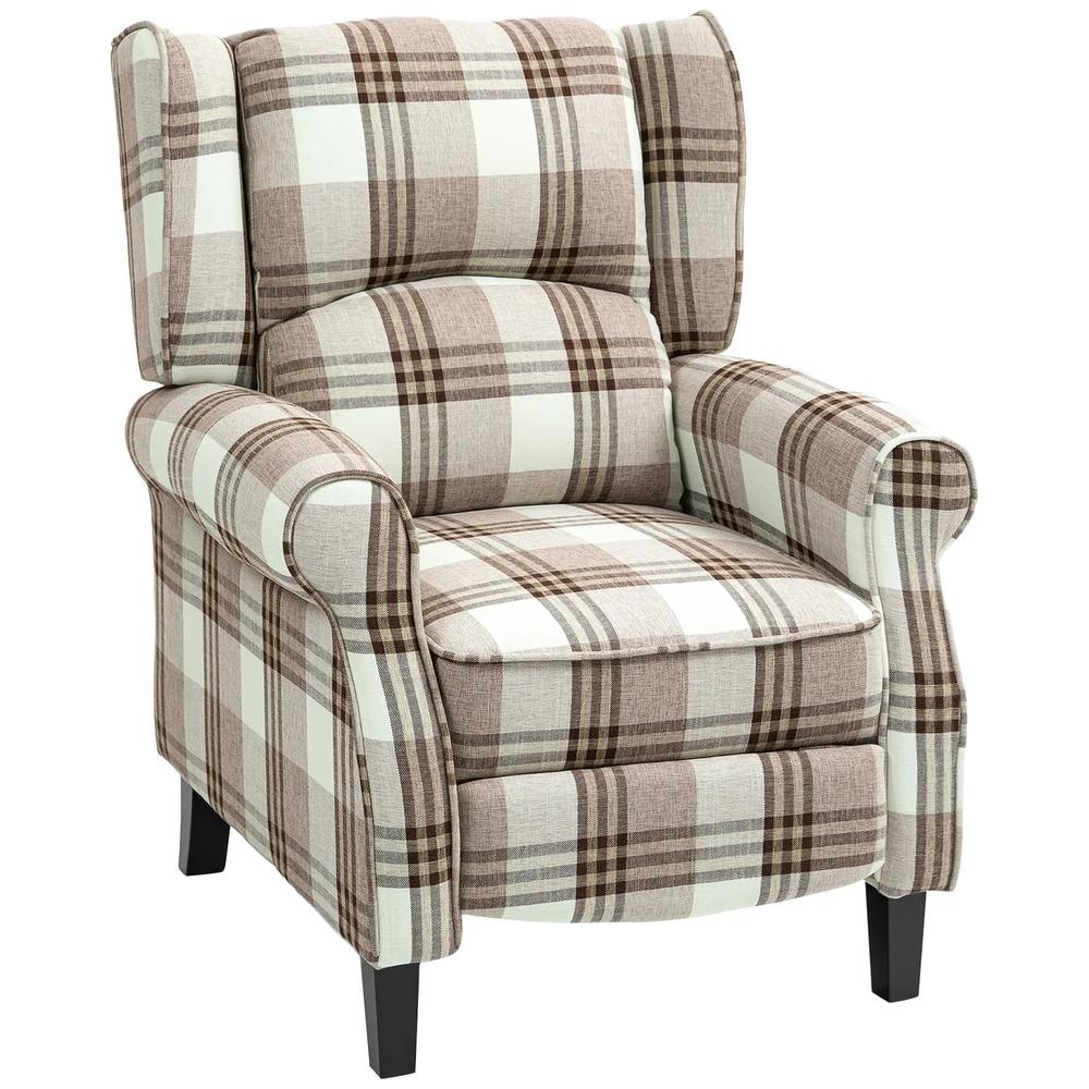 HOMCOM 160&deg; Reclining Armchair, with Footrest Additional View 26