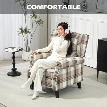 HOMCOM 160&deg; Reclining Armchair, with Footrest Additional View 30