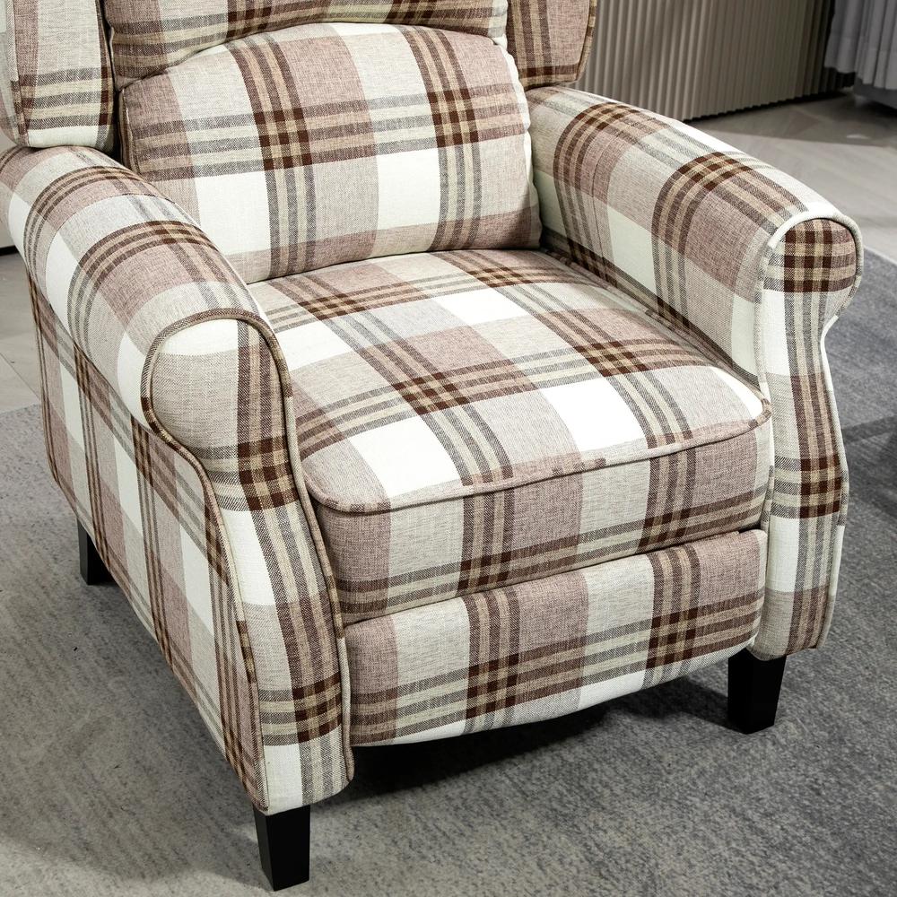 HOMCOM 160&deg; Reclining Armchair, with Footrest Additional View 33