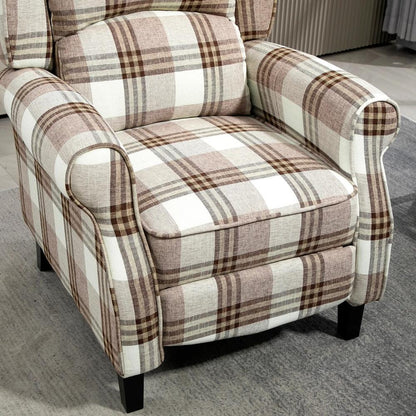 HOMCOM 160&deg; Reclining Armchair, with Footrest Additional View 33