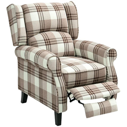 HOMCOM 160&deg; Reclining Armchair, with Footrest Additional View 36