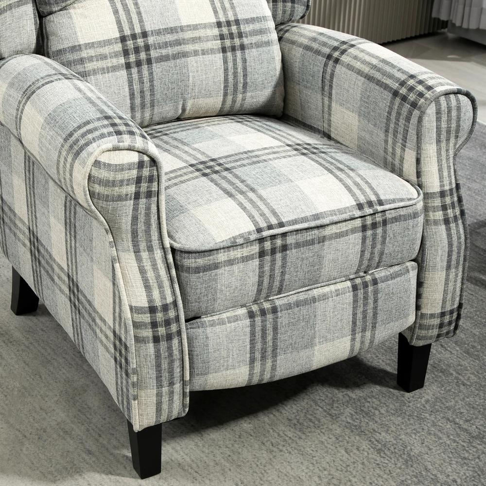 HOMCOM 160&deg; Reclining Armchair, with Footrest Additional View 8