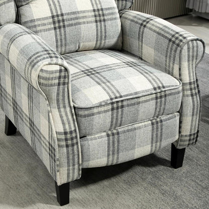 HOMCOM 160&deg; Reclining Armchair, with Footrest Additional View 8