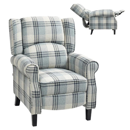 HOMCOM 160&deg; Reclining Armchair, with Footrest Additional View 10