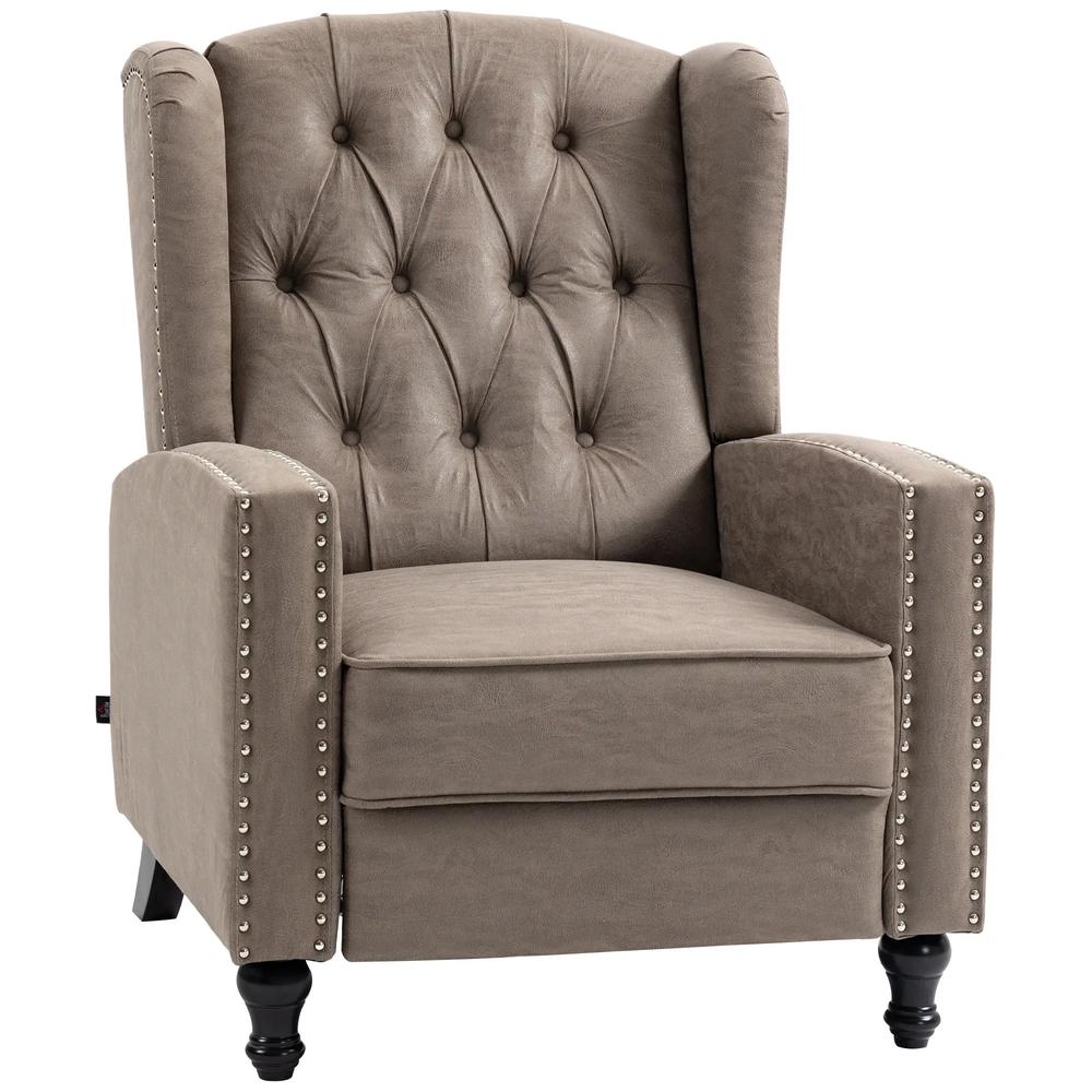 HOMCOM Chesterfield-Style Reclining Armchair Additional View 12