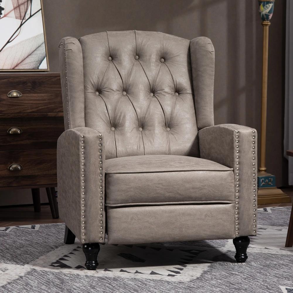 HOMCOM Chesterfield-Style Reclining Armchair Additional View 21