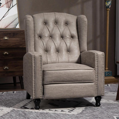 HOMCOM Chesterfield-Style Reclining Armchair Additional View 21