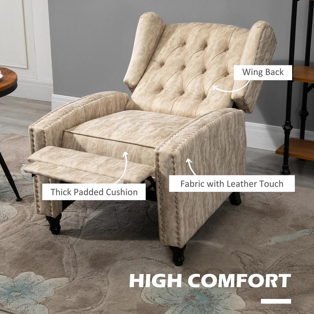 HOMCOM Chesterfield-Style Reclining Armchair Additional View 5