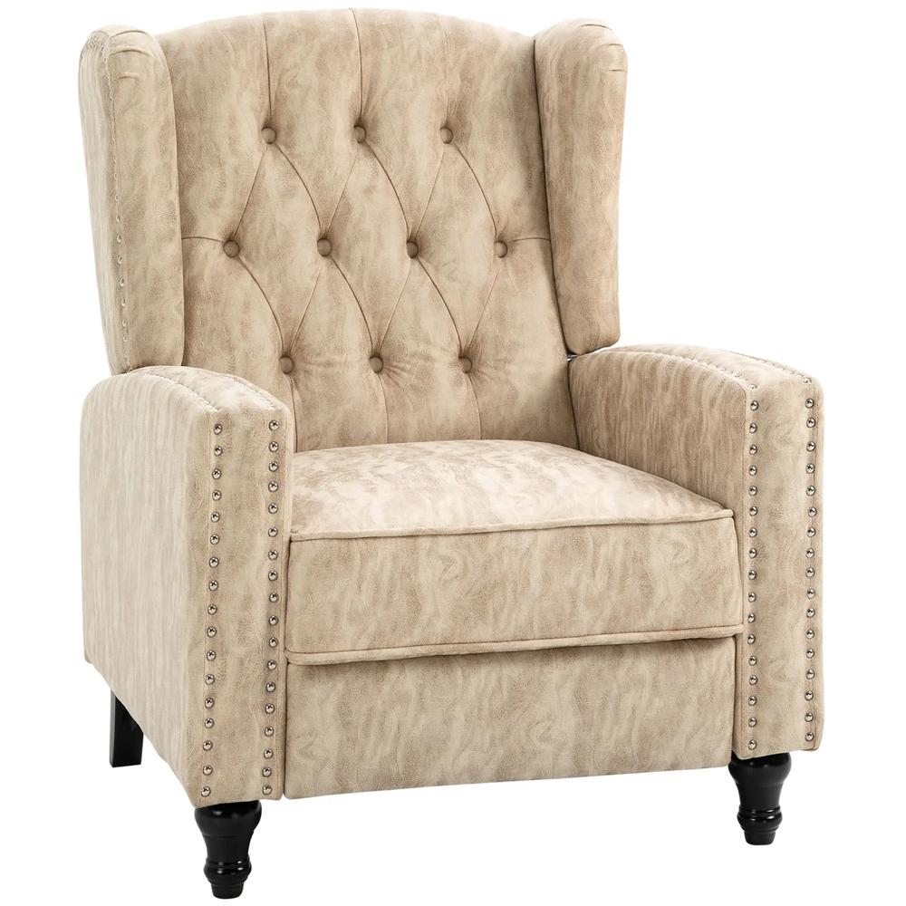 HOMCOM Chesterfield-Style Reclining Armchair