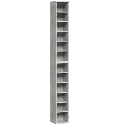 HOMCOM Set of 2 CD Media Display Shelf Unit Tower Rack with Adjustable Shelves Additional View 34