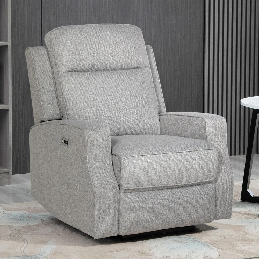 HOMCOM 150&deg; Electric Reclining Chair, with USB port and Footrest Additional View 22