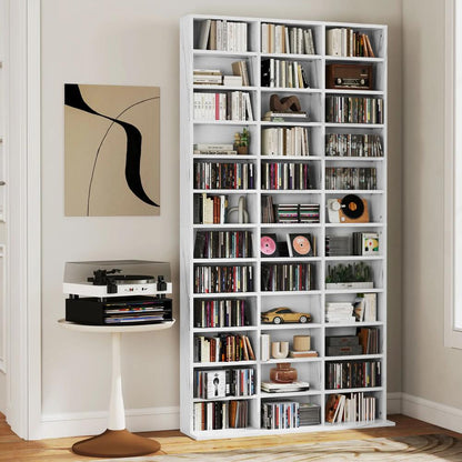 HOMCOM CD Storage Unit with Adjustable Shelves, 102 x 195 cm Additional View 32