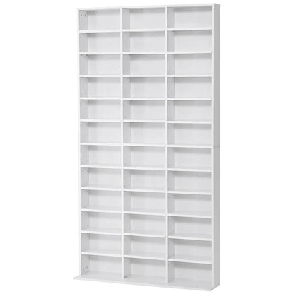 HOMCOM 33 Adjustable Compartment Storage Unit - White Additional View 11
