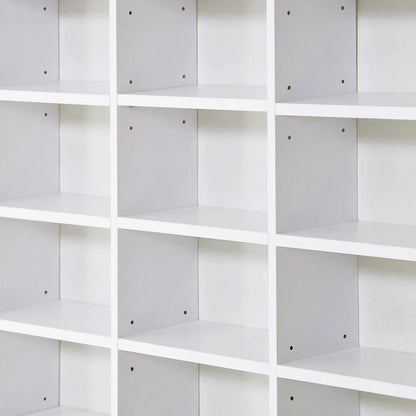 HOMCOM 33 Adjustable Compartment Storage Unit - White Additional View 9