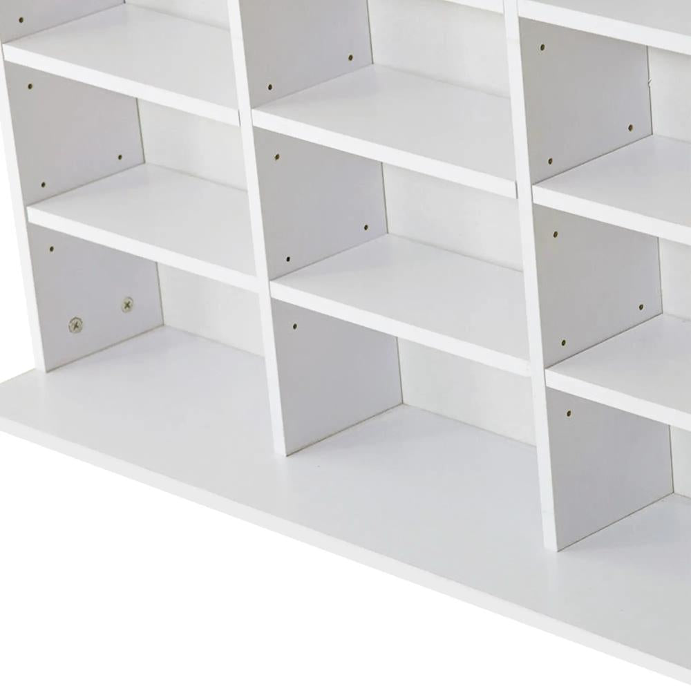 HOMCOM 33 Adjustable Compartment Storage Unit - White Additional View 10