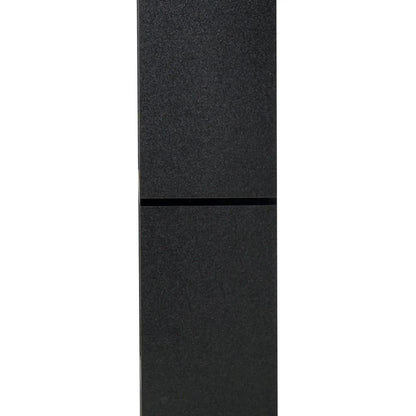 HOMCOM 8-Tier Freestanding Bookcase w/ Melamine Surface Anti-Tipping Foot Pads Home Display Storage Grid Stand Bedroom Living Room Furniture Modern Style - Black Additional View 8