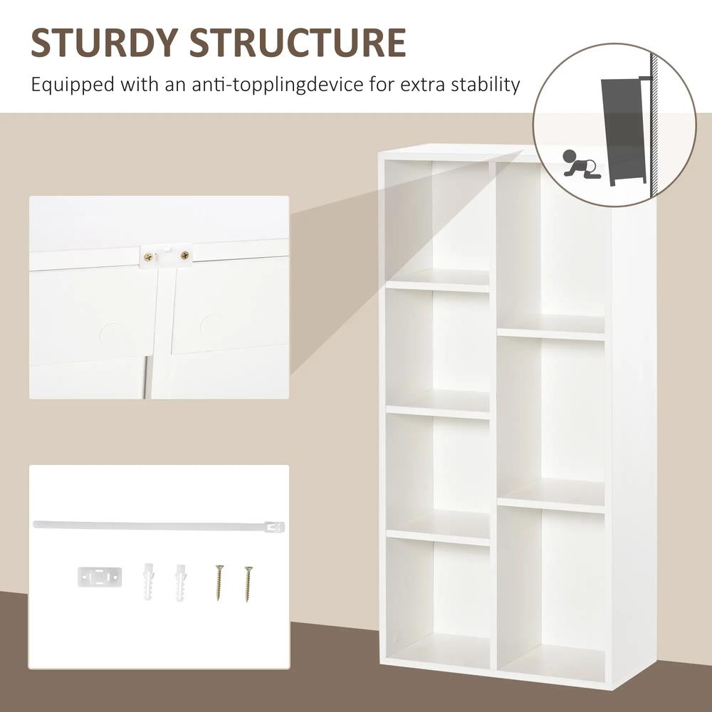 HOMCOM Seven-Cube Bookcase Additional View 16