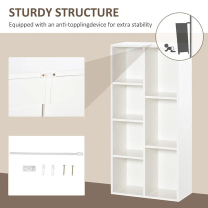 HOMCOM Seven-Cube Bookcase Additional View 16