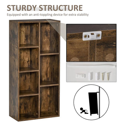 HOMCOM Seven-Cube Bookcase Additional View 5