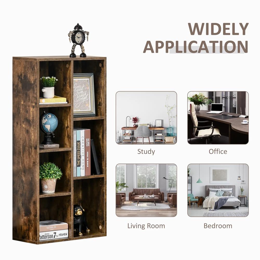 HOMCOM Seven-Cube Bookcase Additional View 6