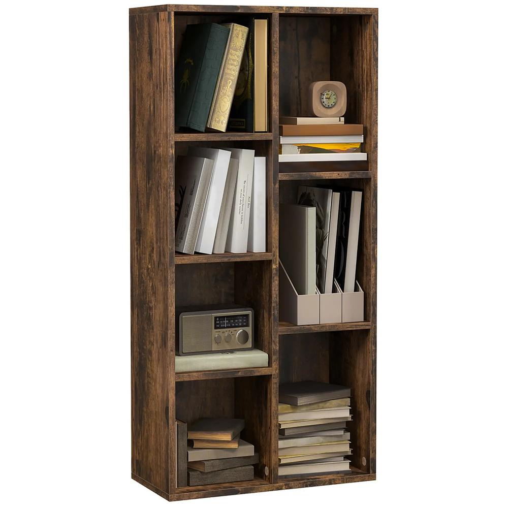 HOMCOM Seven-Cube Bookcase