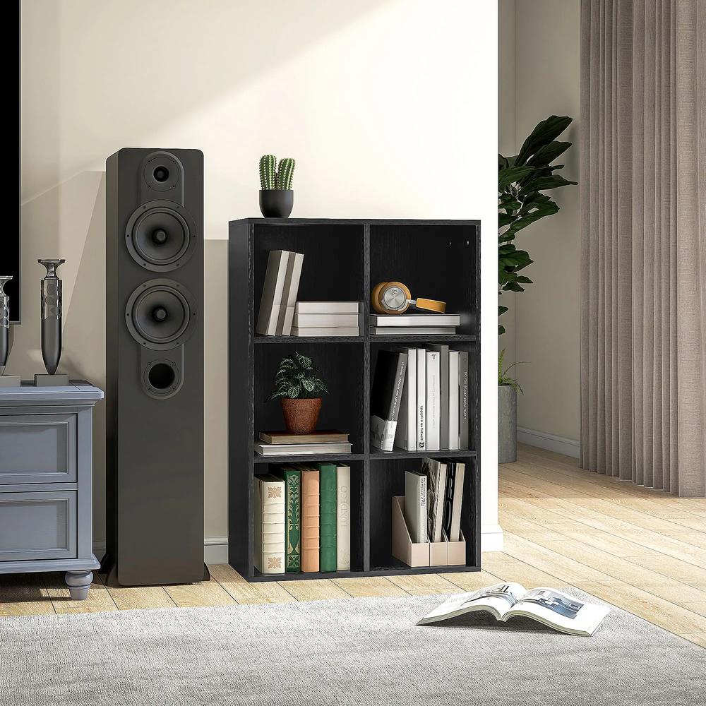 HOMCOM Six-Cube Bookcase Additional View 2