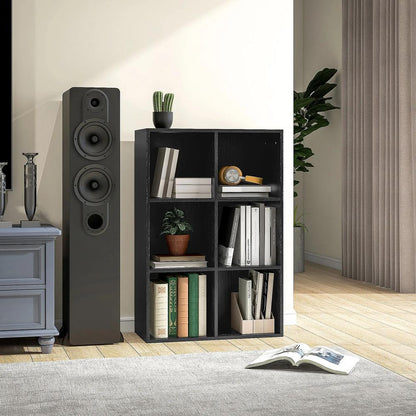 HOMCOM Six-Cube Bookcase Additional View 2