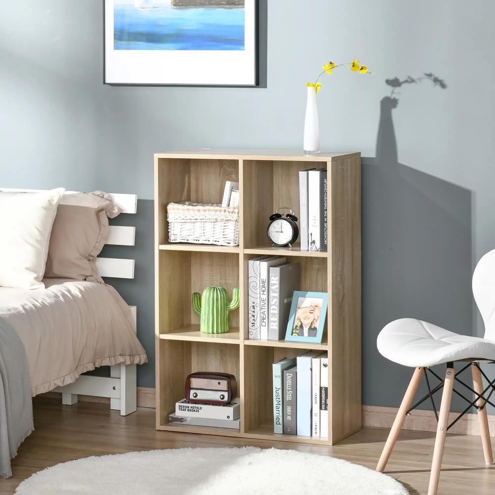 HOMCOM Six-Cube Bookcase Additional View 13